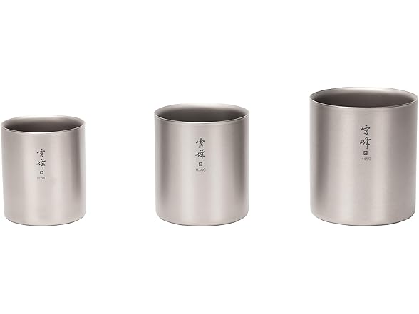 Snow Peak Titanium H450 Stacking Mug