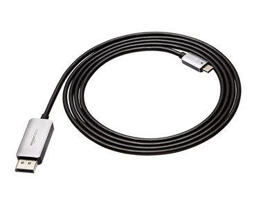 $5.99, Was $14.99, 60% Off! Amazon Basics DisplayPort to USB-C Cable dealfomo