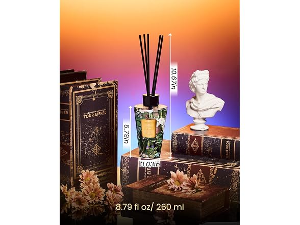 Reed Diffuser Set, 8.79 oz Natural