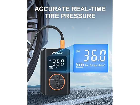 NUSTE Tire Inflator Portable Air Compressor