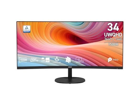 MSI PRO MP341CQ E12 Monitor