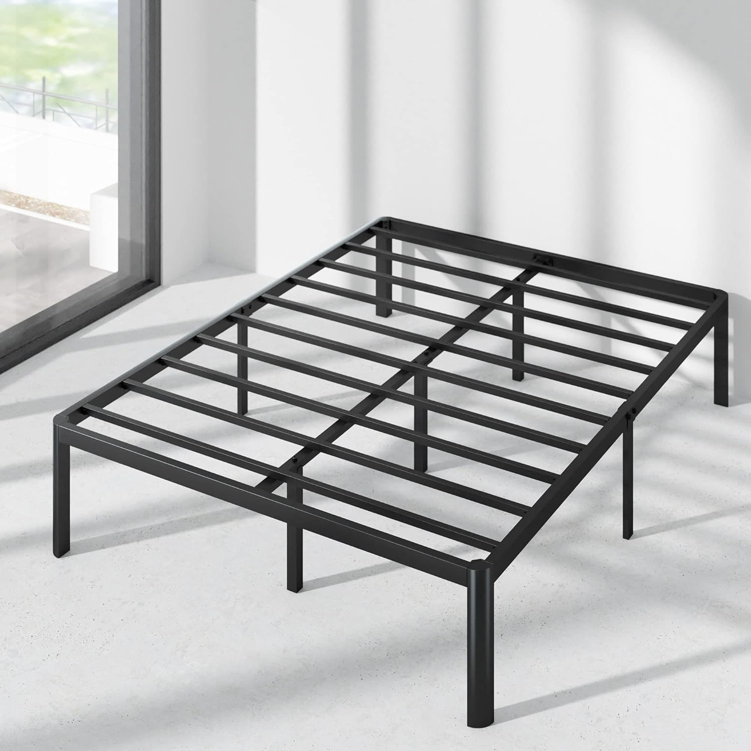 ZINUS Yelena Metal Platform Bed 16" Queen - Gallery 20