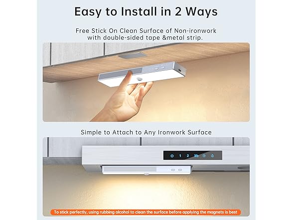 Lightbiz LED Closet Light with Charging Station