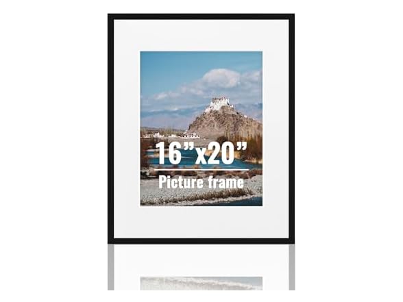 16x20 Black Metal Picture Frame