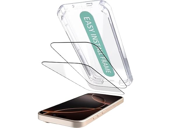 Smartish iPhone 16 Pro Max Screen Protector 2Pk