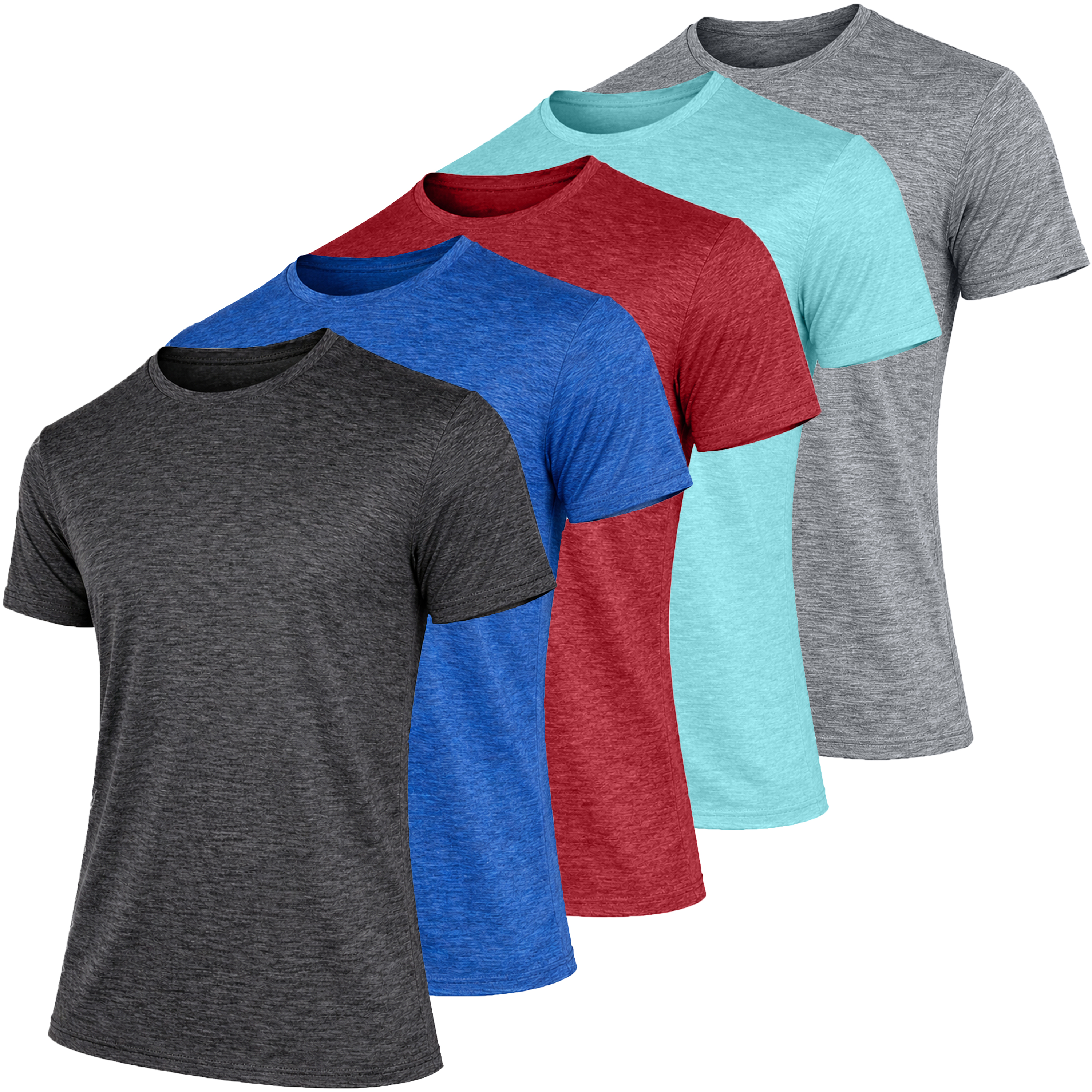 Mens S/S Moisture Wicking Tee - Gallery 10