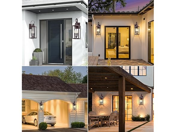 Yochoice 19" Large Outdoor Wall Lights