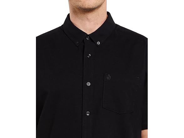 Volcom Men (L) Everett Oxford Short Sleeve Shirt
