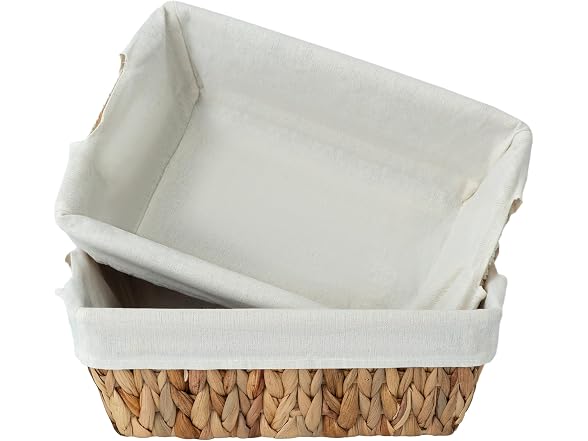 Suptinwear Handwoven Trapezoid Wicker Basket