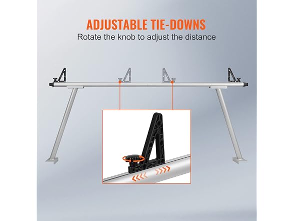 Truck Rack, 800 lbs Capacity, 71"x32" Aluminum