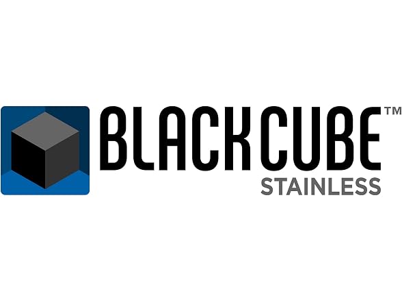 Black Cube Stainless Steel Cookware, Fry Pan, 12.5-Inch Diameter
