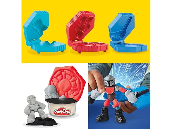 Play-Doh Star Wars: The Mandalorian Launching Speeder Playset