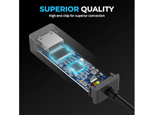 SABRENT USB-C to 5Gbps Ethernet Adapter