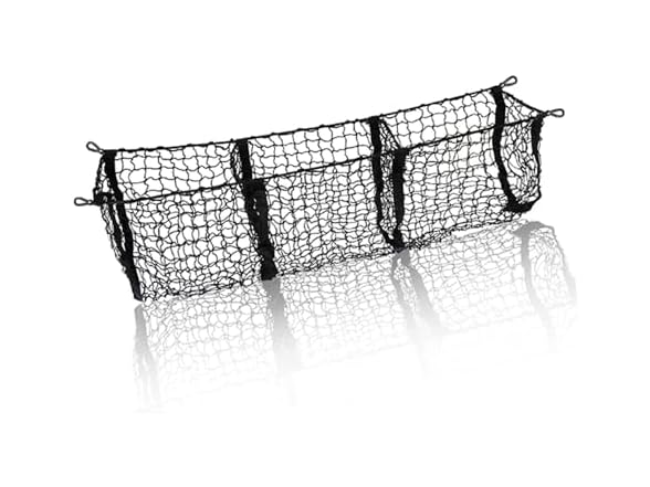 Zone Tech NE0001 3 Pocket Mesh Trunk Storage Organizer B