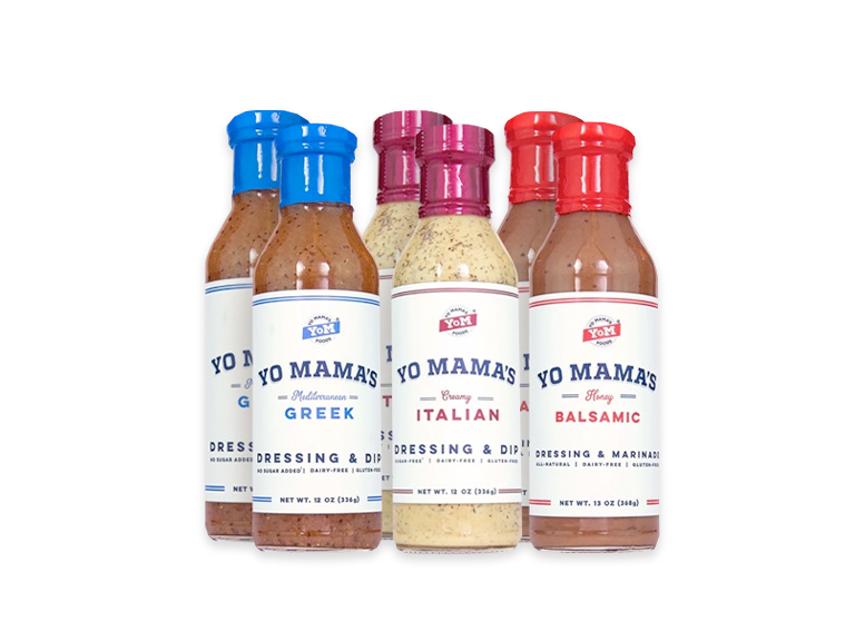 (6 Pk) Yo Mama's Mediterranean Dressings - Gallery 26