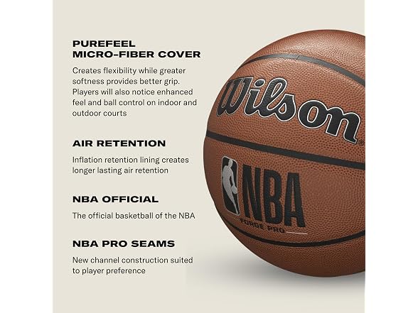 WILSON NBA Forge Pro UV Indoor/Outdoor