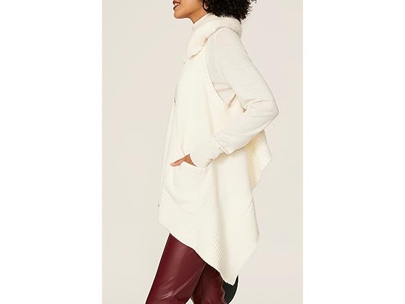 KF Collective Faux Fur Collar Vest (S & M)