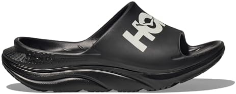 Hoka Ora Athletic Slide  Unisex Shoes Black/White Size 9M/11W