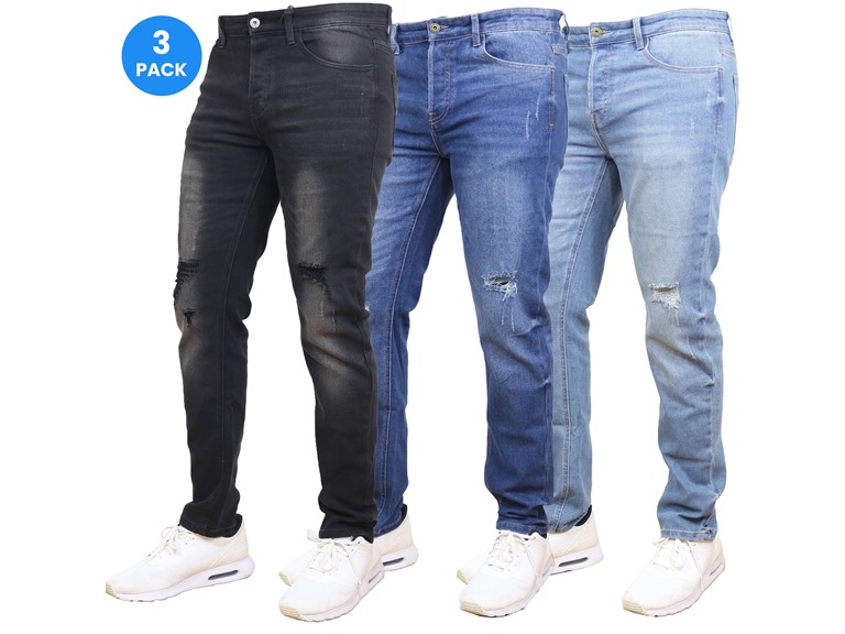 BLU ICE WC-----(Men's 3PK) / MRJ-240 - BK-DW-MW - 30