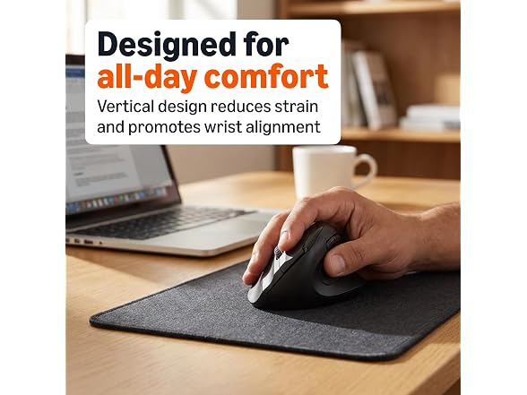 Amazon Basics 6-Button Vertical Wireless Mouse