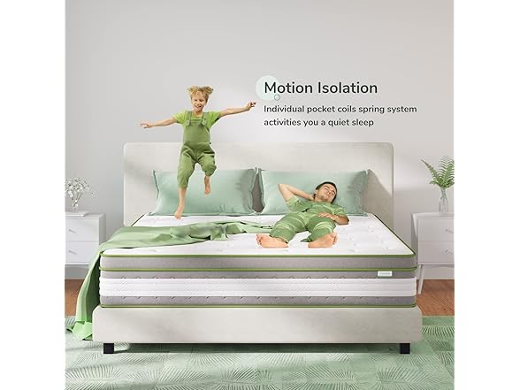 Novilla Full Size Mattress, 12 Inch Hybrid