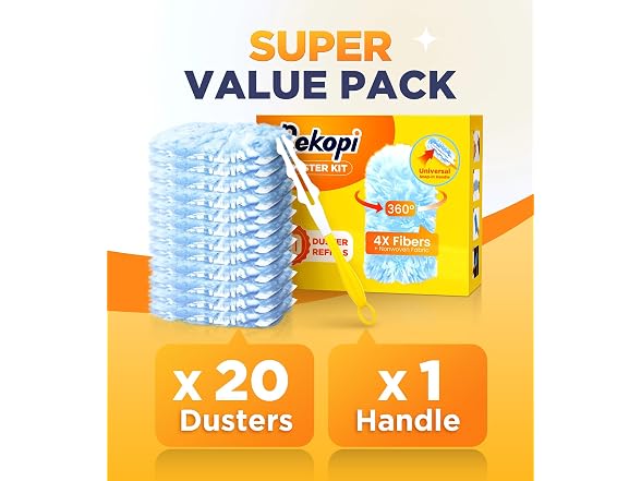 REKOPI Duster Kit with 20 Refills