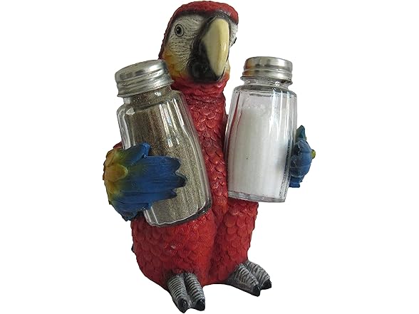 DWK Tasty Crackers Red Parrot Salt Pepper