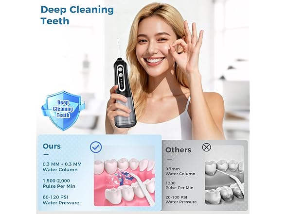 Alplead Water Dental Flosser Pick