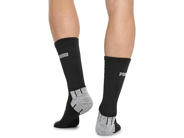 PUMA Mens Crew Running Socks