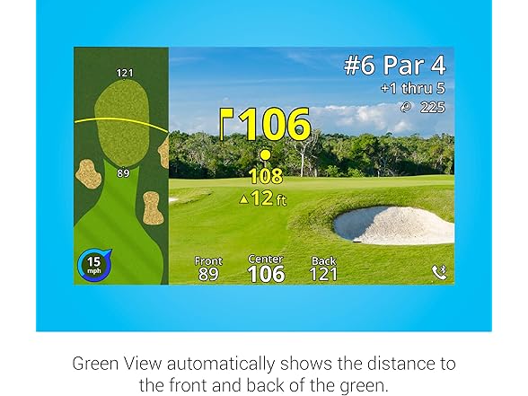 Garmin G010-N2260-00 Golf GPS Laser Range Finder Wh