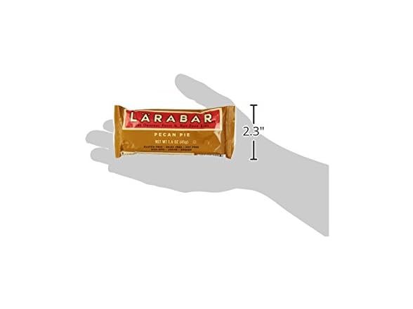 16CT Larabar Pecan Pie, Gluten Free Vegan Fruit & Nut Bar