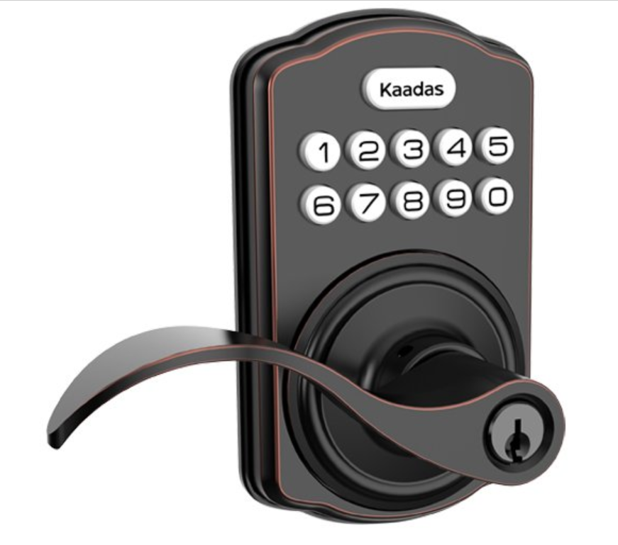 Kaadas KS04 Lever Lock with Key and Keypad - Gallery 15