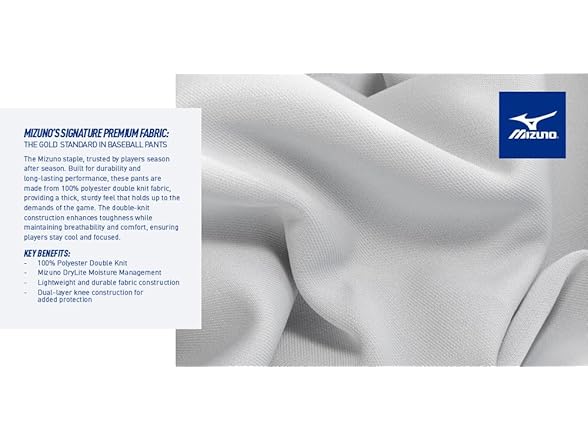 Mizuno Premier Short Piped Pants