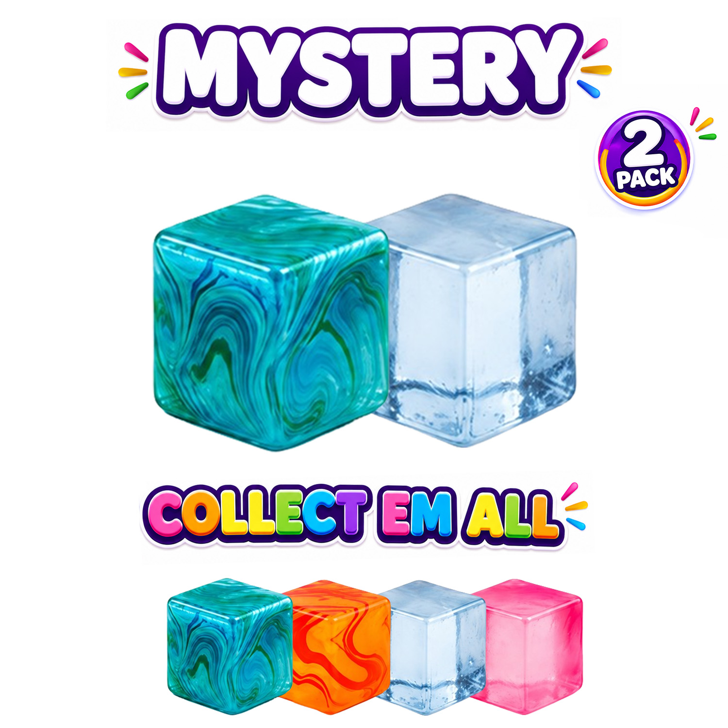 Twilight Squishy Sensory Toys Cube - Your Choice - Gallery 10