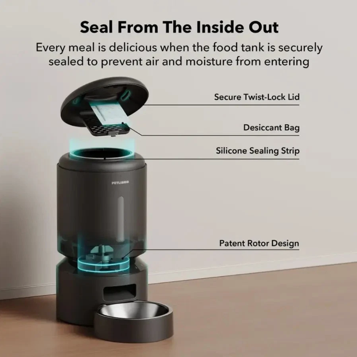 Petlibro Wifi Control Automatic 5L Pet Feeder - Gallery 18