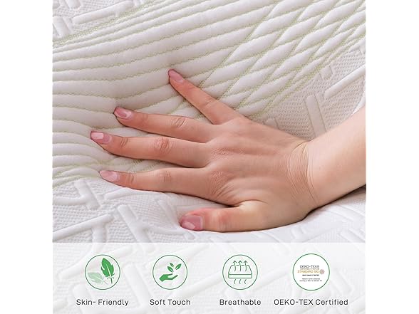 Novilla 4" Full Memory Foam Topper