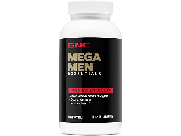 GNC Mega Men One Daily Multivitamin 60ct