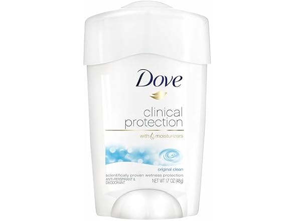 Dove Clinical Care Antiperspirant Stick 1.7oz