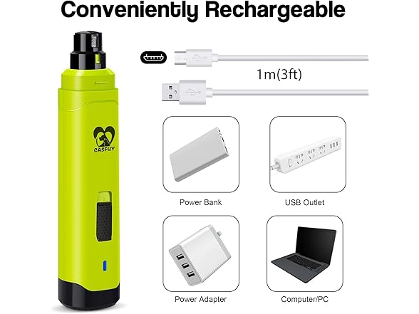 Casfuy B09XHQ19RM dog nail grinder