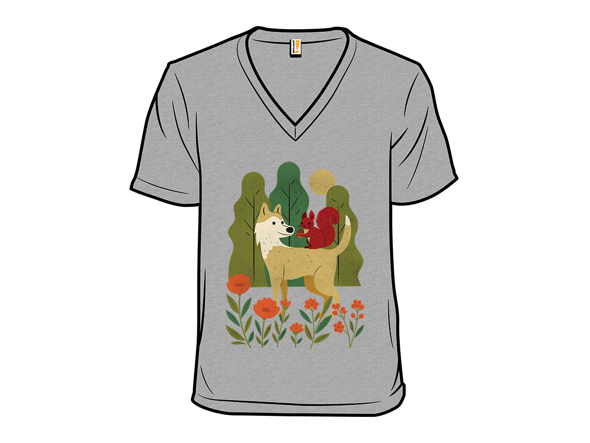 Dog and Squirrel in the Park - Gallery 10