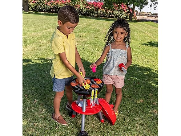 24 Piece Kids BBQ Cooking Playset