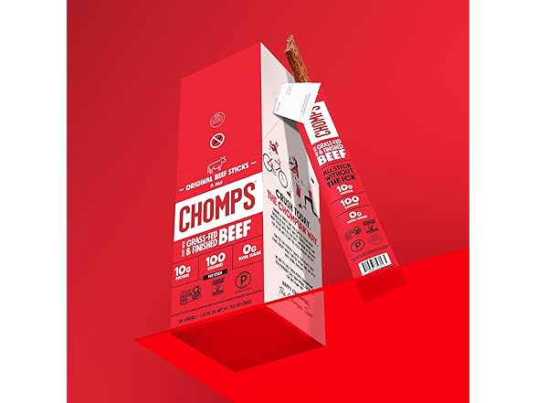 1CT CHOMPS Original Beef Stick, 1.15 OZ