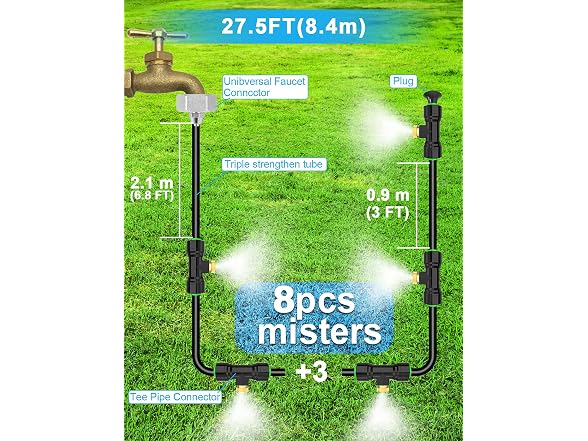 Lekit Misters for Outside Patio