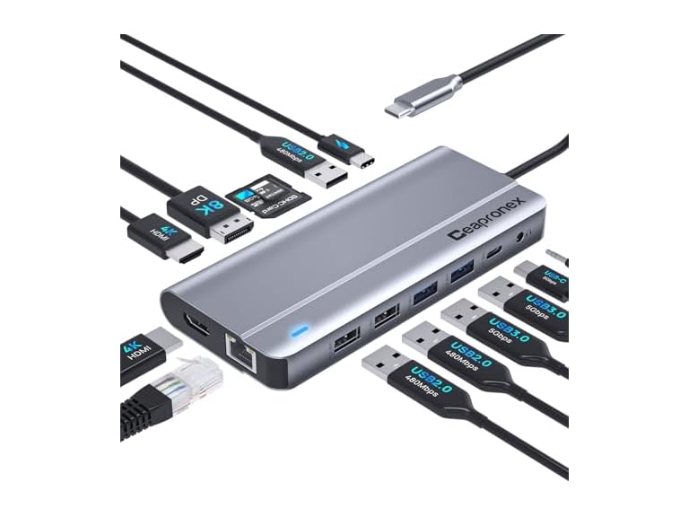 14-in-1 USB-C Docking Station