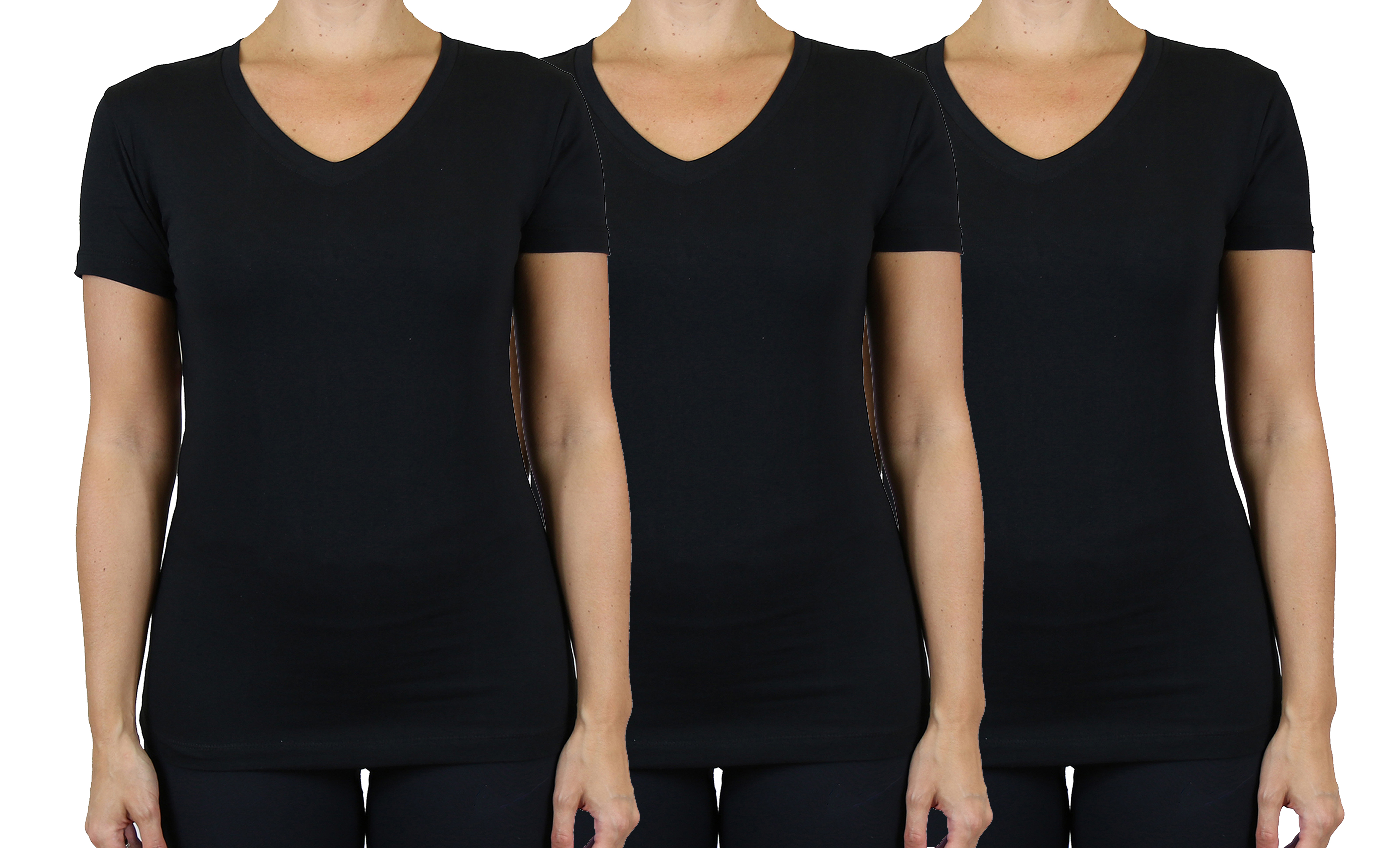 Womens S/S Cotton Stretch Tee - Gallery 21