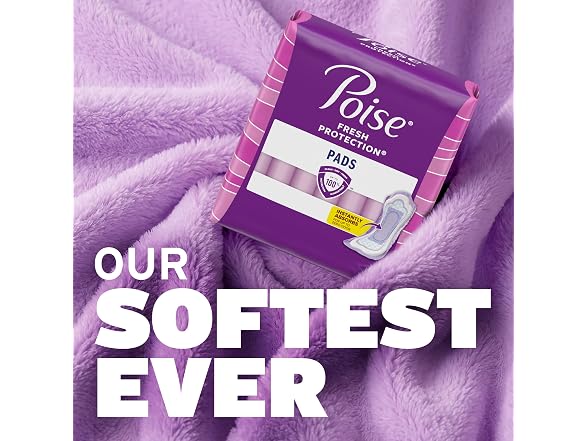 Poise | Incontinence Pads for 84 ct