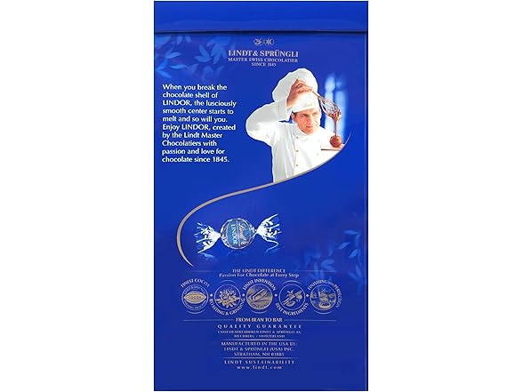 Lindt Lindor Dark Choc Truffles 5.1oz 6p