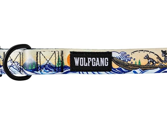 Wolfgang Dog Collar, MountainWave Print
