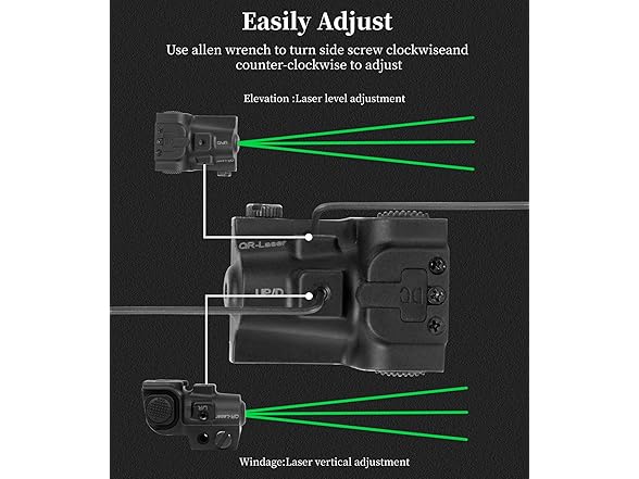 QR-Laser Tactical Pistol Laser Beam