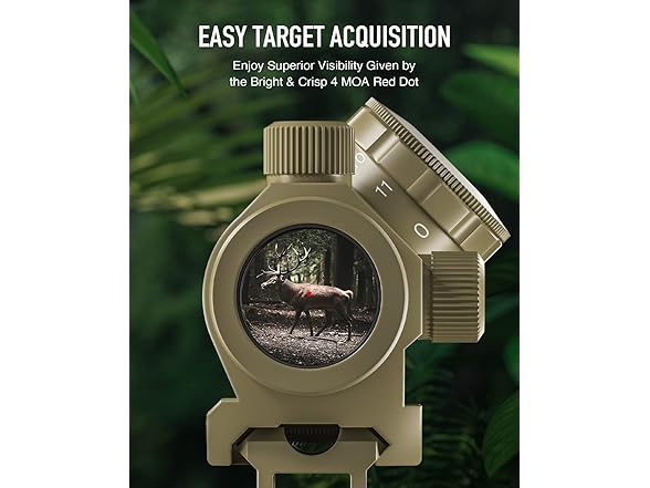 Pinty 1x25mm Tactical Red Dot Sight